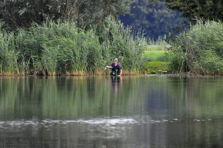 Jordy Kuijper on Lake Duyl
