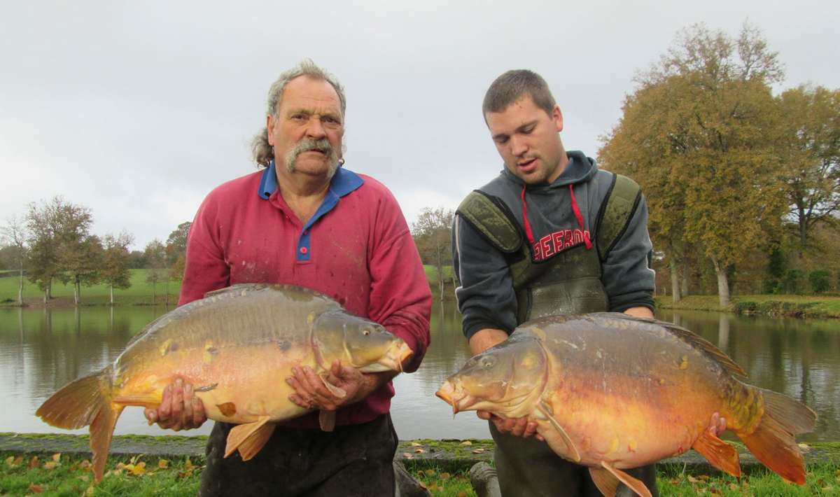Karper Etang Morlou Visvakantie Frankrijk Karper Morlou 7