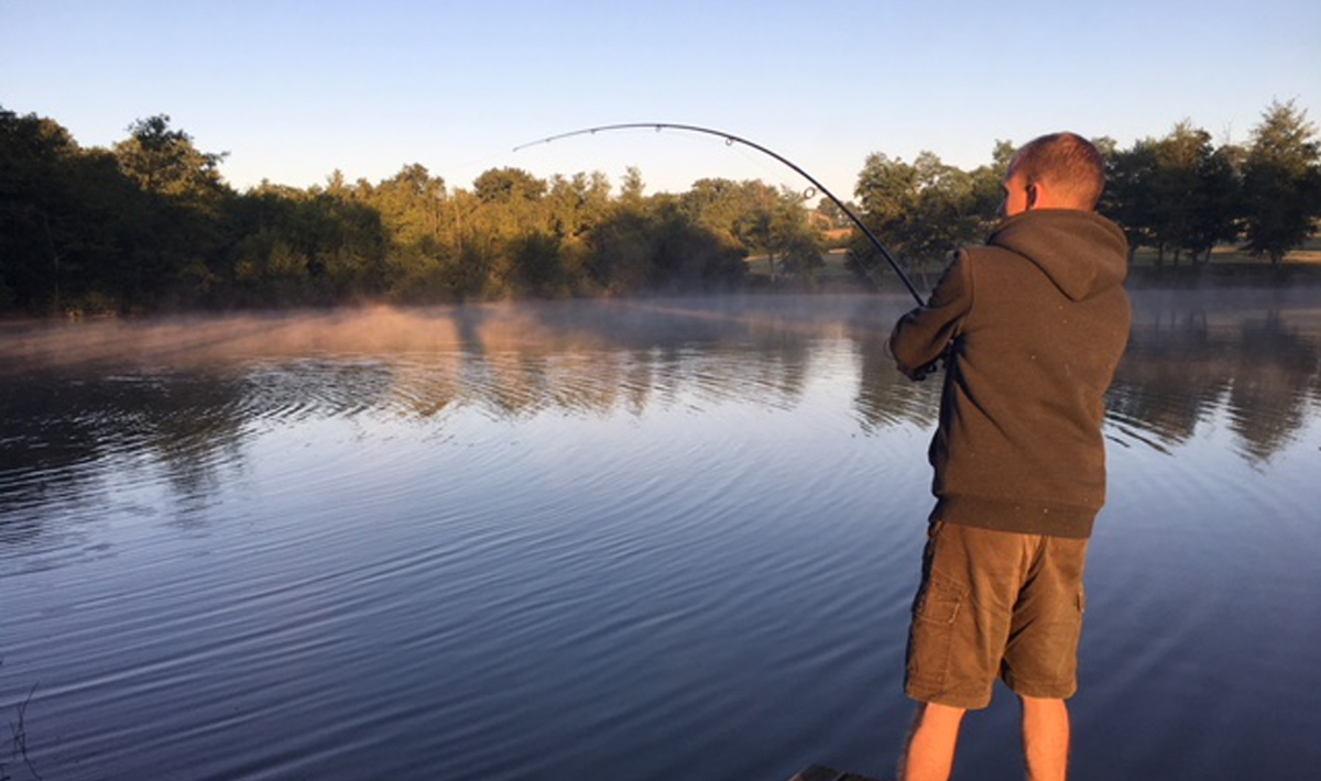 Sfeer Etang Morlou Visvakantie Frankrijk Sfeer Frankrijk 13