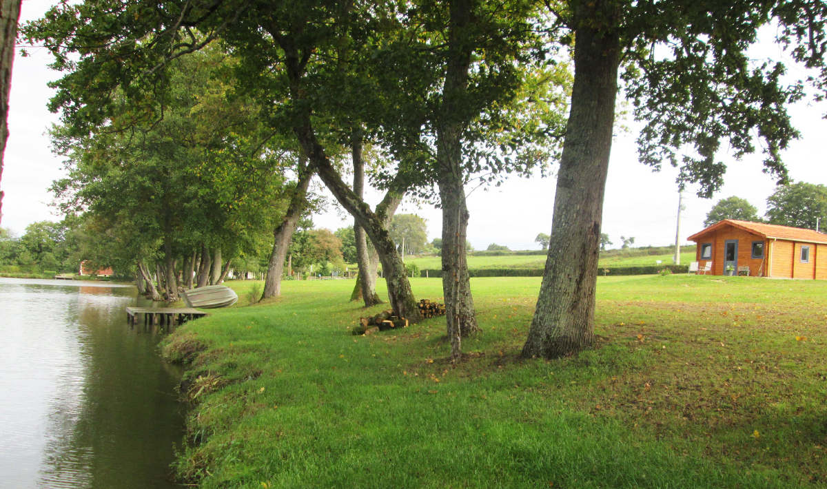 Chalet Etang Morlou Visvakantie Frankrijk Chalet Frankrijk 1