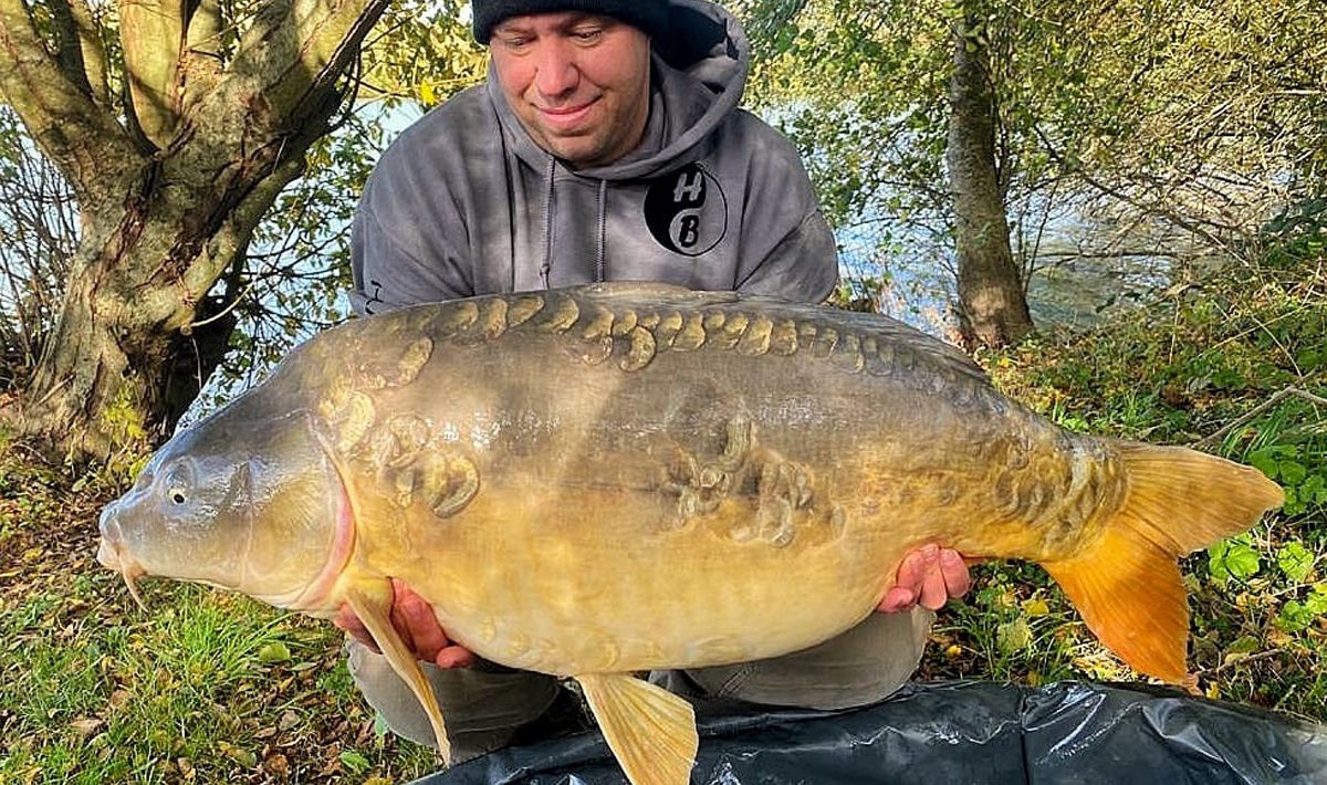 Karper Lac De Lepinet Betaalwater Lepinet Karpervissen Frankrijk