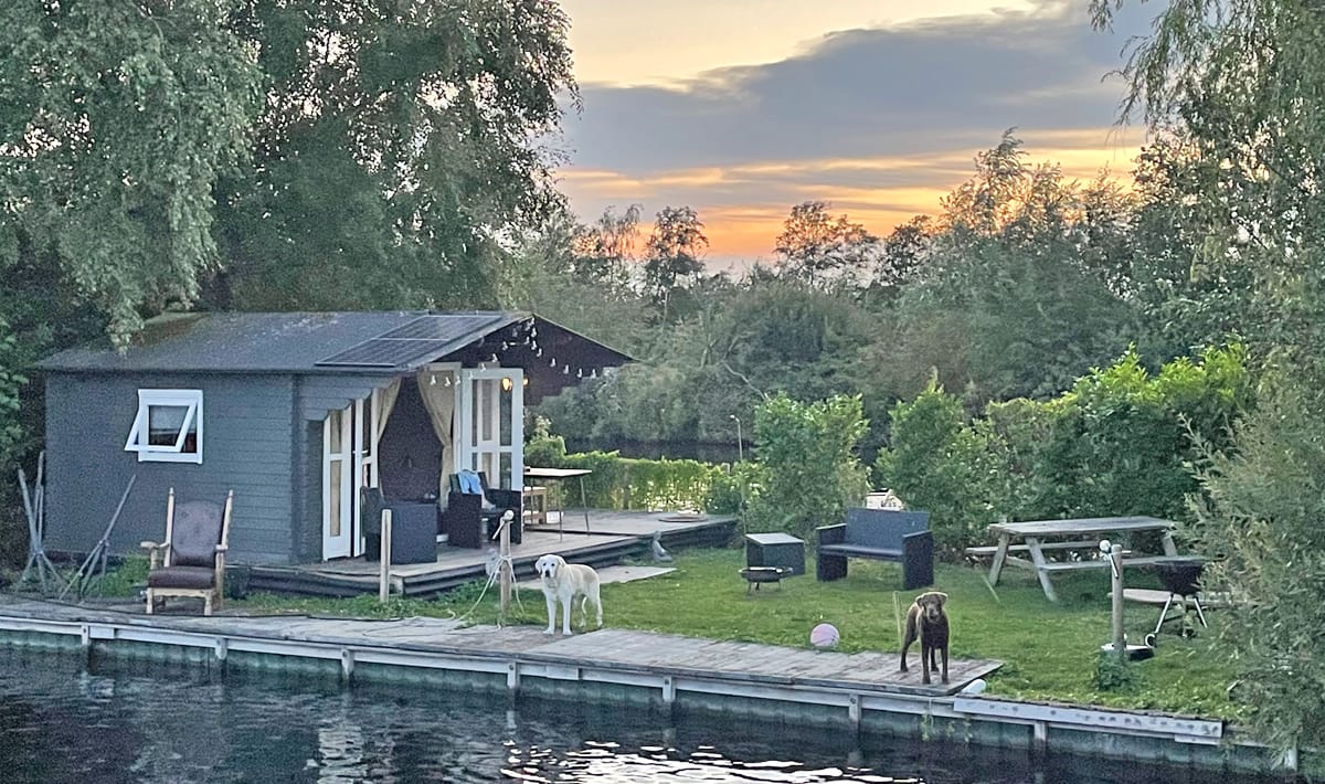 Vinkeveense Plassen Visvakantie Nederland Chalet Vinkeveense Nederland 1