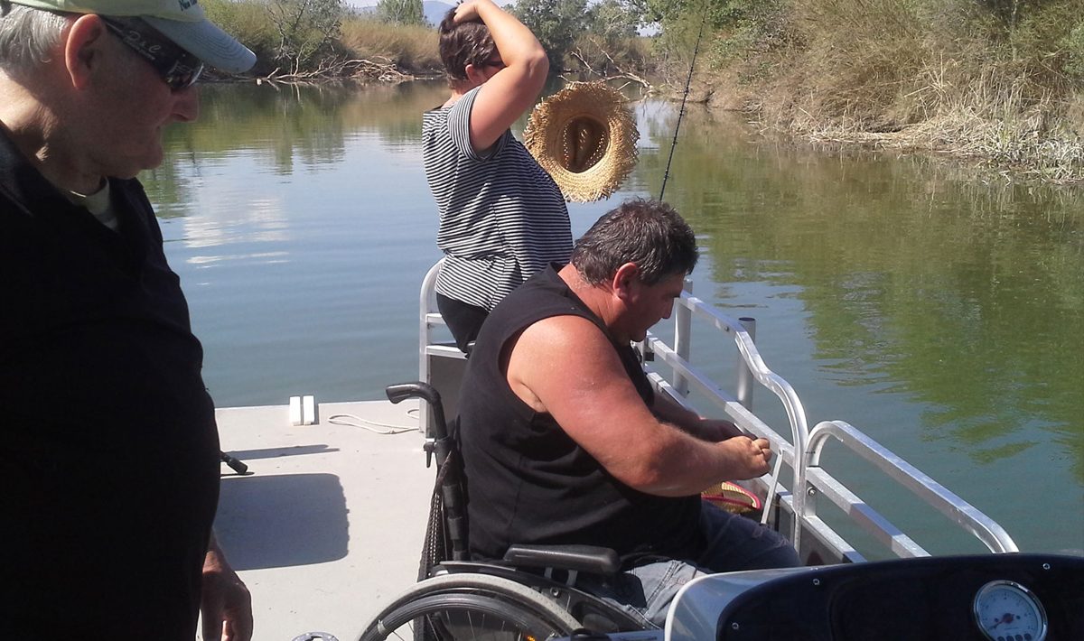 Boot Delta Ebro Meerval Vissen Ebro Vissen Bootvissen