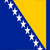 Vlag voor Bosnia