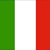 Vlag voor Italy